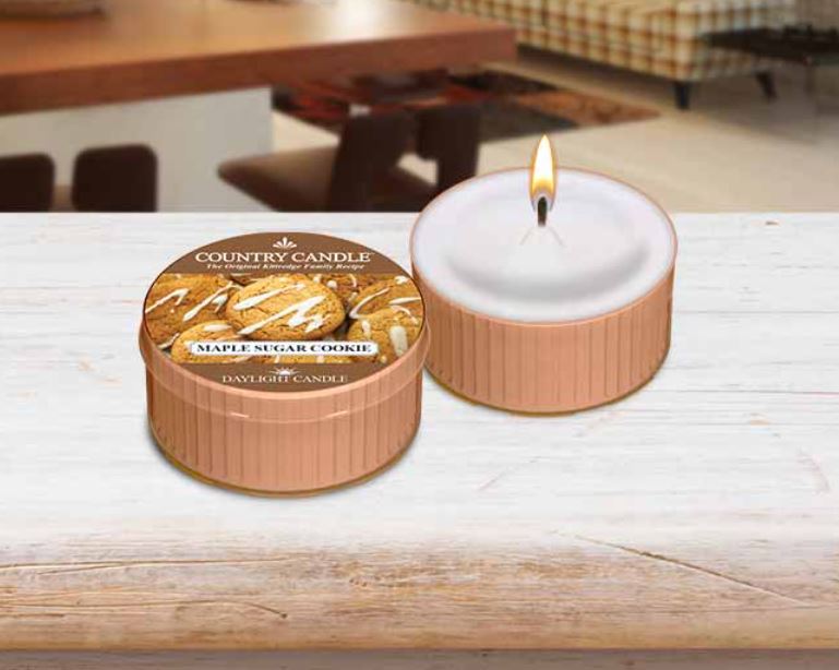Country Candle by Kringle, Maple Sugar Cookie, Single Daylight