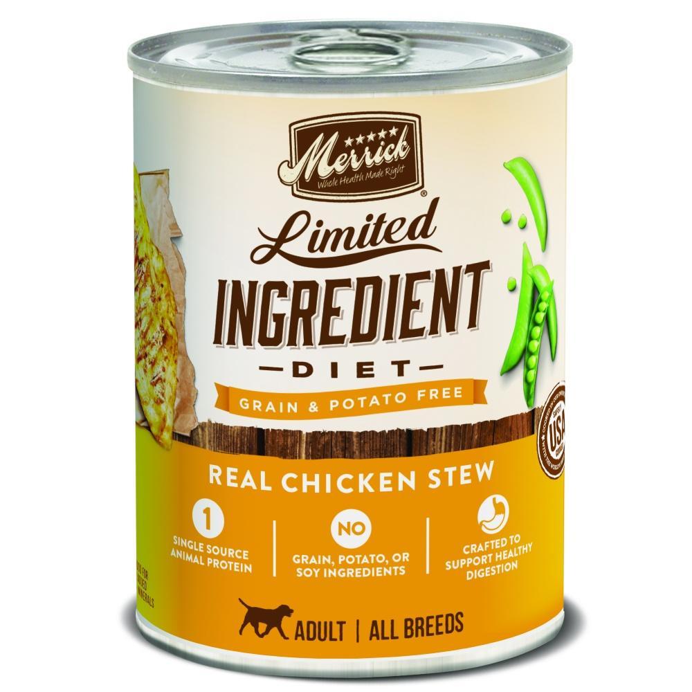 Merrick Limited Ingredient Diet Grain Free Real Chicken Stew