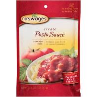 Mrs. Wages Create Pasta Sauce Tomato Mix