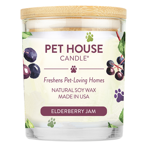 Pet House Candle, Elderberry