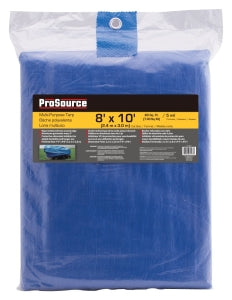 Tarp, Blue Polyethylene, 10"LX8"W, 5ml Thick