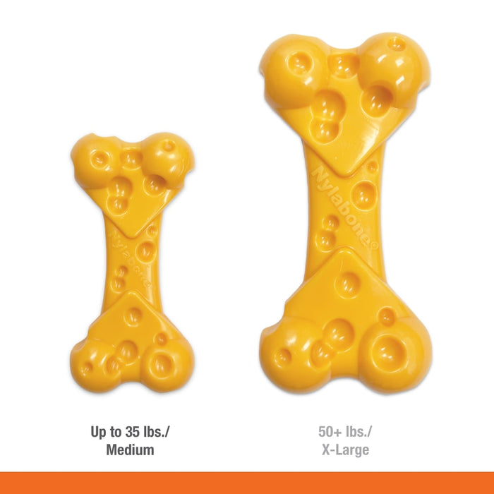 Nylabone Power Chew Cheese Dog Toy, Medium
