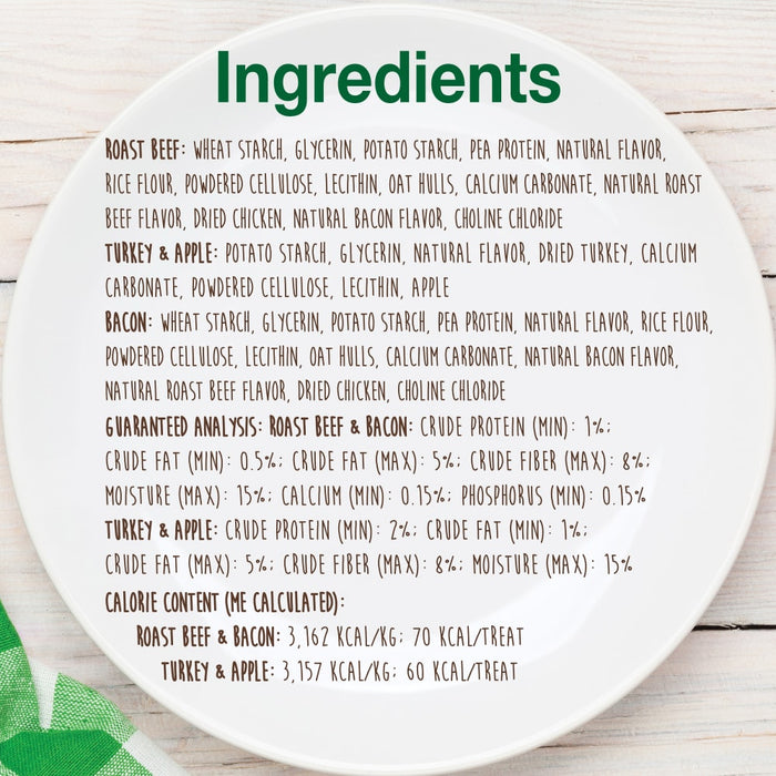 Nylabone Healthy Edibles All-Natural Long Lasting Puppy Chew Dog Treats