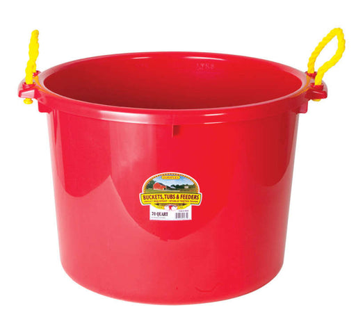 Duraflex Muck Tub, 70qt - Red