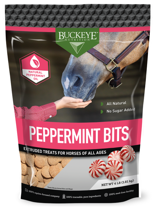 BUCKEYE™ Nutrition All Natural No Sugar Added Peppermint Bits Treats