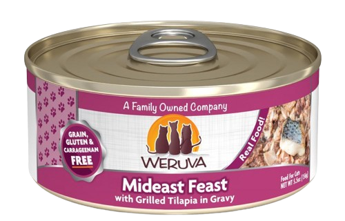 Weruva Mideast Feast With Grilled Tilapia Canned Cat Food