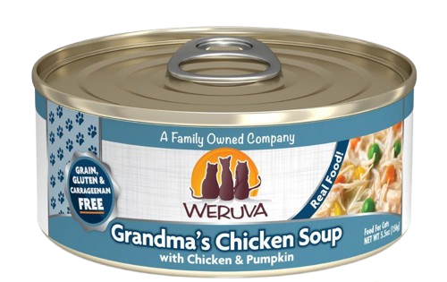 Weruva Grain Free Grandma's Chicken Soup With Chicken & Pumpkin Canned Cat Food