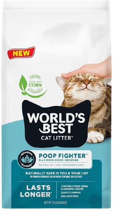 World's Best Cat Litter Poop Fighter