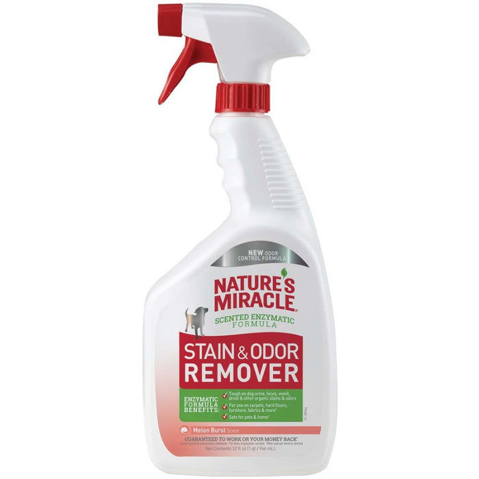 Nature's Miracle Dog Stain & Odor Remover Melon Burst 32 fl oz