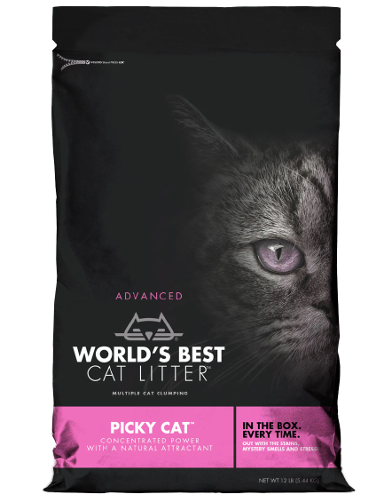 World's Best Cat Litter, Picky Cat™, 12lbs