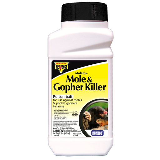 Bonide Revenge Moletox Mole & Gopher Killer Granules, 8oz