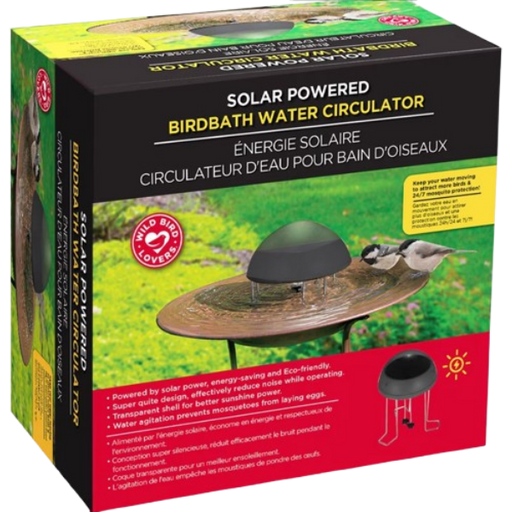 Solar Water Birdbath Circulator