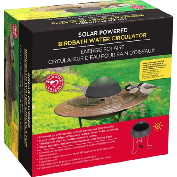 Solar Water Birdbath Circulator