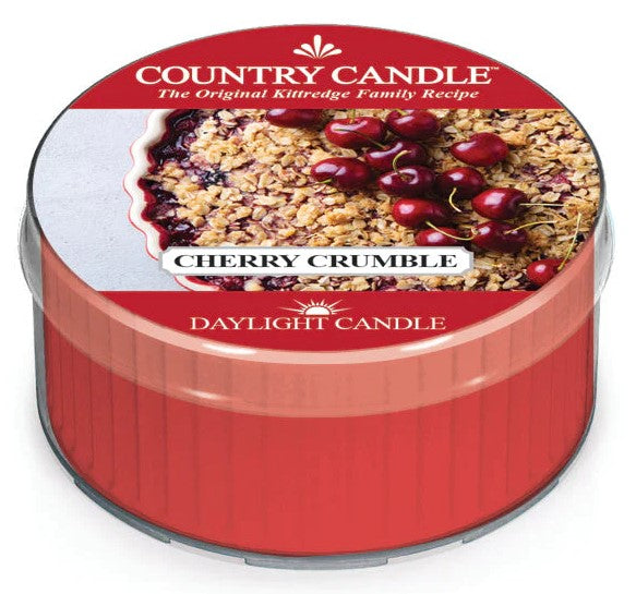 Country Candle by Kringle, Cherry Crumble, Single Daylight