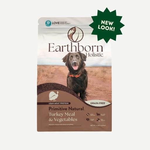 Earthborn Holistic Primitive Natural Grain Free Turkey Dry Dog Food