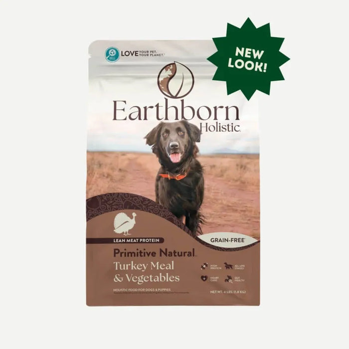 Earthborn Holistic Primitive Natural Grain Free Turkey Dry Dog Food