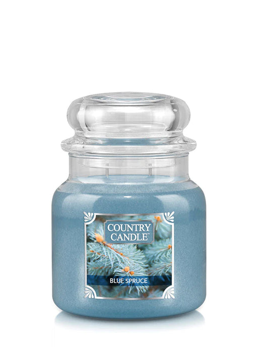 Country Candle by Kringle, Blue Spruce, 2-wick Jars