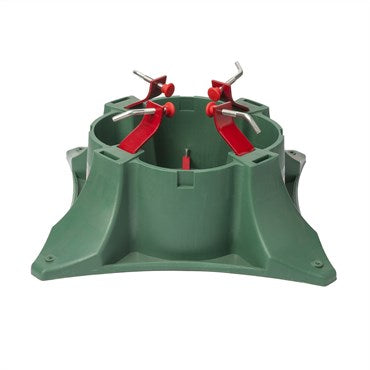 Santa's Solution™ Tree Stand - Steel Arm - Red