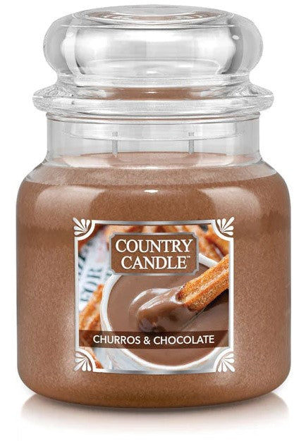 Country Candle by Kringle, Churros & Chocolate, 2-wick Jars