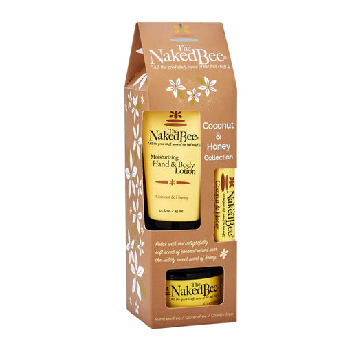 The Naked Bee Coconut & Honey Gift Set