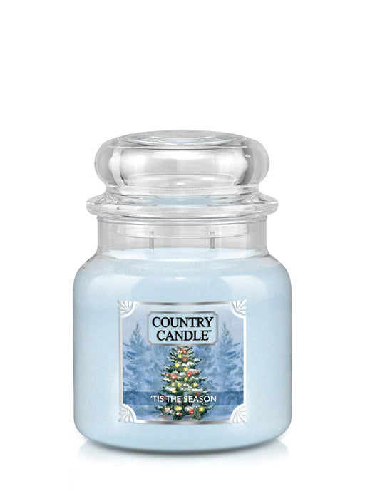 Country Candle by Kringle, 'Tis The Season, 2-wick Jars