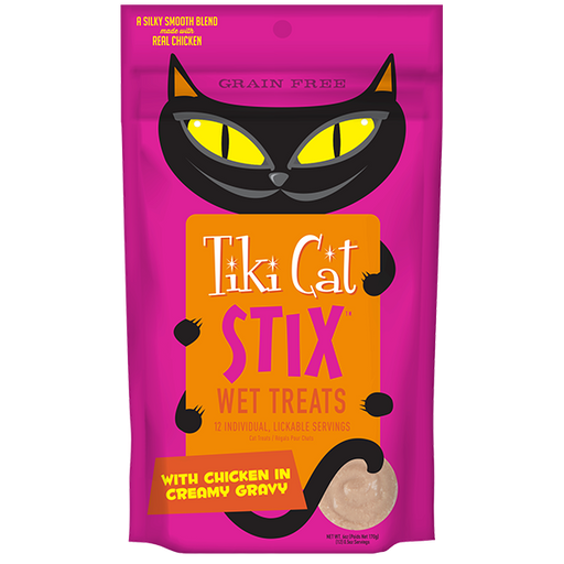 Tiki Cat® Stix™ Chicken Wet Cat Treat or Topper, 3oz