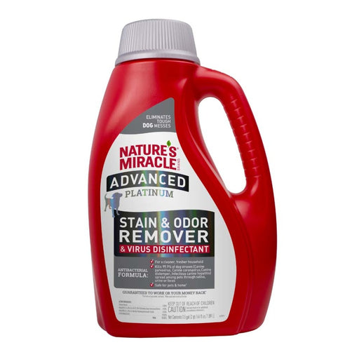 Nature's Miracle Advanced Platinum Disinfectant Dog Stain & Odor Remover 64 fl oz