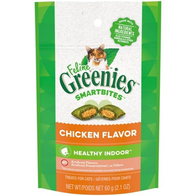 Greenies Smartbites Chicken Flavored Healthy Indoor Cat Treats