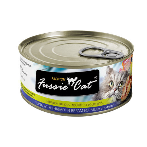 Fussie Cat Tuna With Threadfin Bream Formula In Aspic Canned Cat Food, 2.8oz