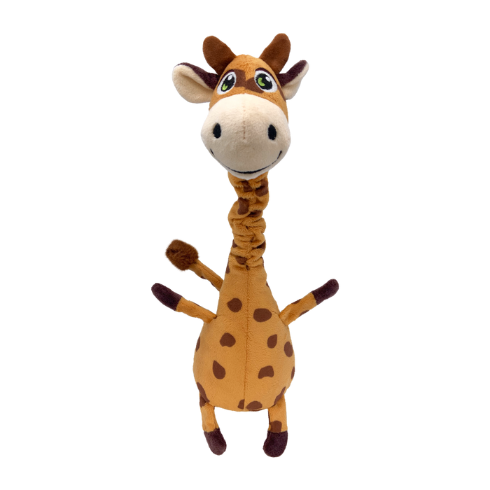 KONG Shakers Bobz Giraffe Dog Toy - Medium