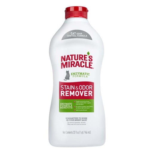 Nature's Miracle Cat Enzymatic Formula Stain and Odor Remover 32 oz