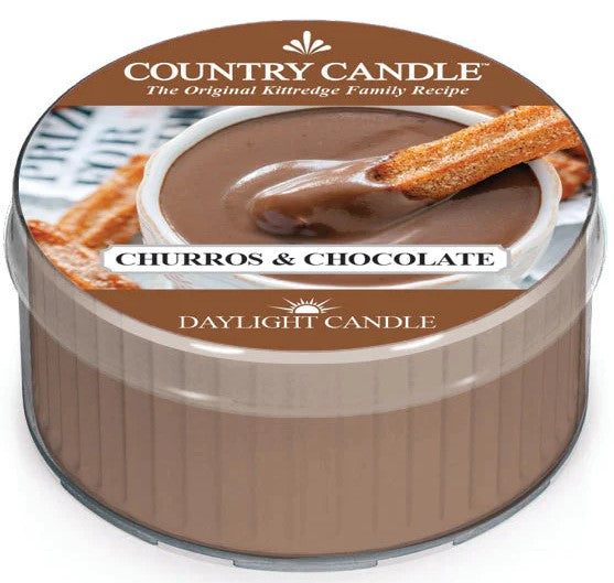 Country Candle by Kringle, Churros & Chocolate, Single Daylight