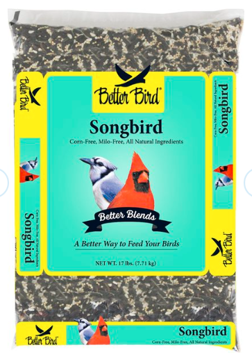 Better Bird Songbird Mix, 17lbs