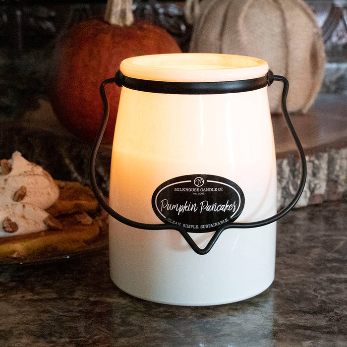 22 oz Butter Jar Candle: Pumpkin Pancakes