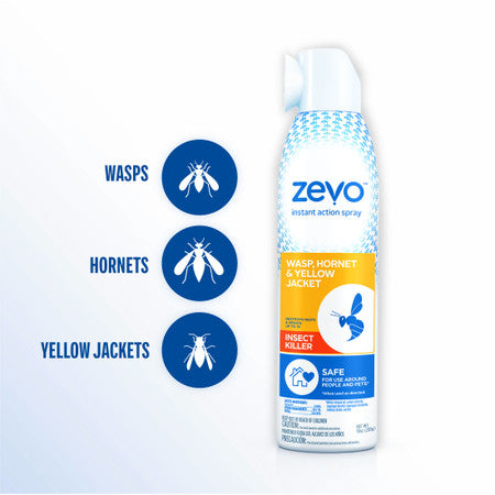 Zevo Wasp, Hornet & Yellow Jacket Stinging Insect Spray - 10 oz