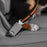 Kurgo Direct to Seatbelt Swivel Tether for Dogs - Black/Orange