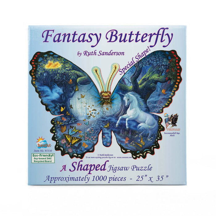 0656 Fantasy Butterfly Puzzle