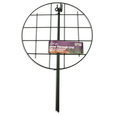 Grow Through Grid Plant Support - Round - 12in Grid x 18in Leg