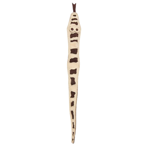 Leather Skinneez Snake Dog Toy, 36"