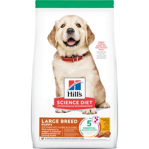 Hill's Science Diet Puppy Large Breed Dry Dog Food, Chicken & Brown Rice Recipe