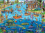 DoodleTown: Gone Fishing 1000pc puzzle