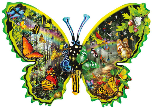 0297 Butterfly Migration SHAPED Puzzle