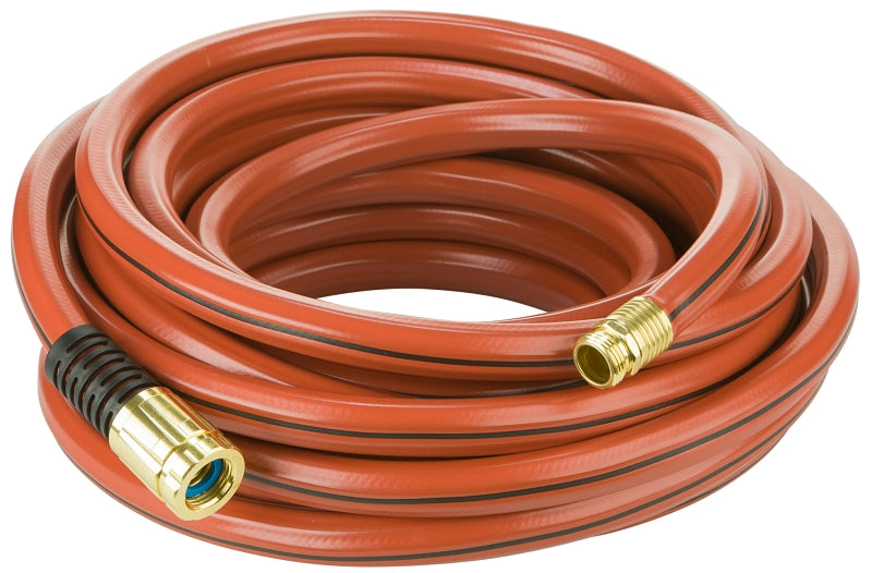 SWAN Element Contractor/ Farm Hose with Brass Coupling, 50 ft L