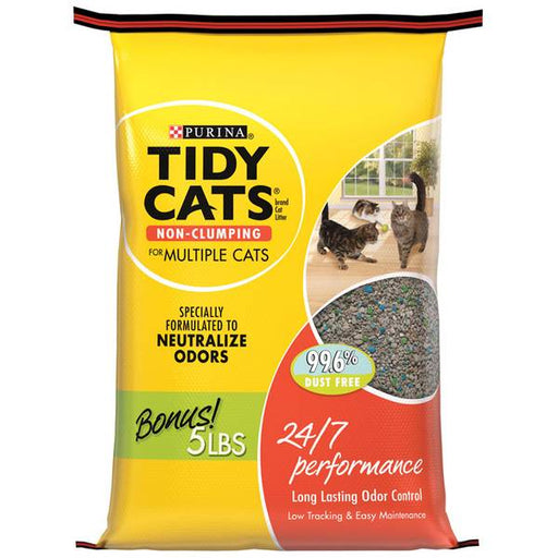 Tidy Cats Non Clumping 24/7 Performance MultiCat Long Lasting Odor Control Cat Litter