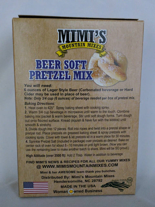 BEER SOFT PRETZEL MIX