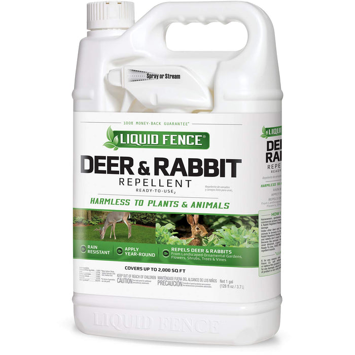 Liquid Fence Deer & Rabbit Repellent 32 oz Ready to Use Spray