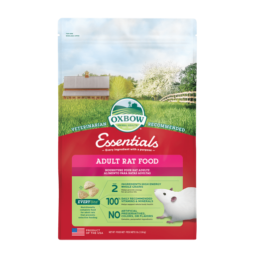 Oxbow Essentials Adult Rat, 20 Lbs