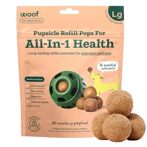 WOOF Pupsicle All-In-1 Wellness Pops for Dogs