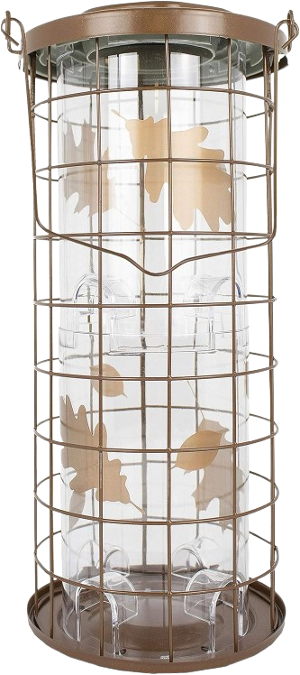 Squirrel Stumper Bird Feeder, Copper