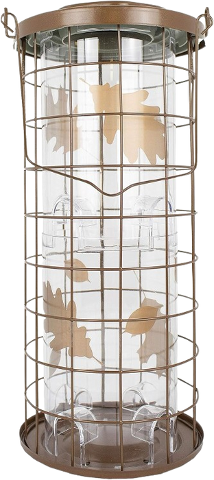 Squirrel Stumper Bird Feeder, Copper